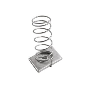 PORCA LOSANGULAR COM MOLA 5/16   FERRO 10 PEÇAS